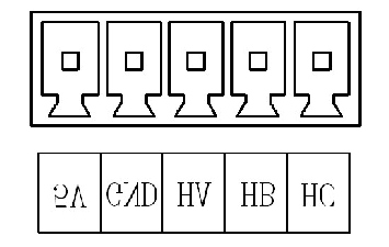霍爾信號輸入端