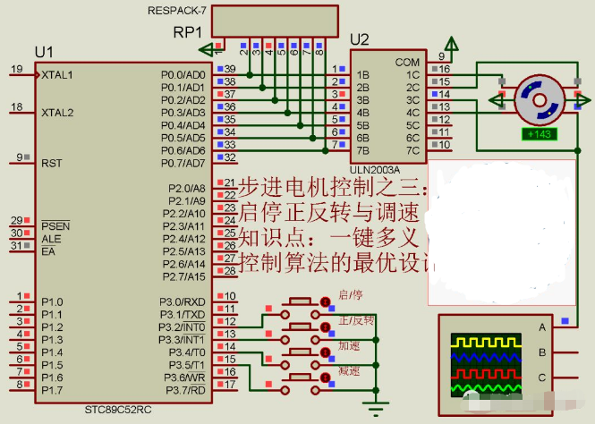 步進(jìn)電機(jī)控制之啟停正反轉(zhuǎn)與調(diào)速